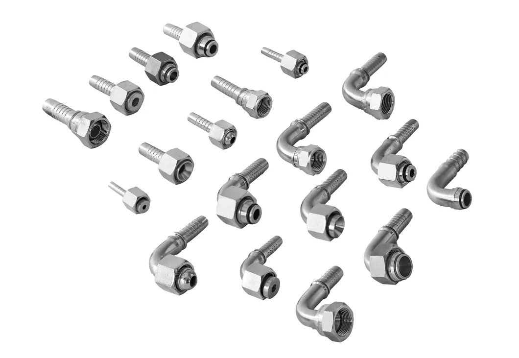 26711-24-20 Jic Female 74 Degree Cone Seat Hydraulic Hose Fittings Recyclable