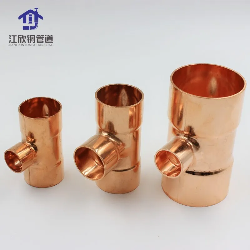 Copper Welding Coupling Tee Elbow U-Bend Refrigeration Pipeline Fitting
