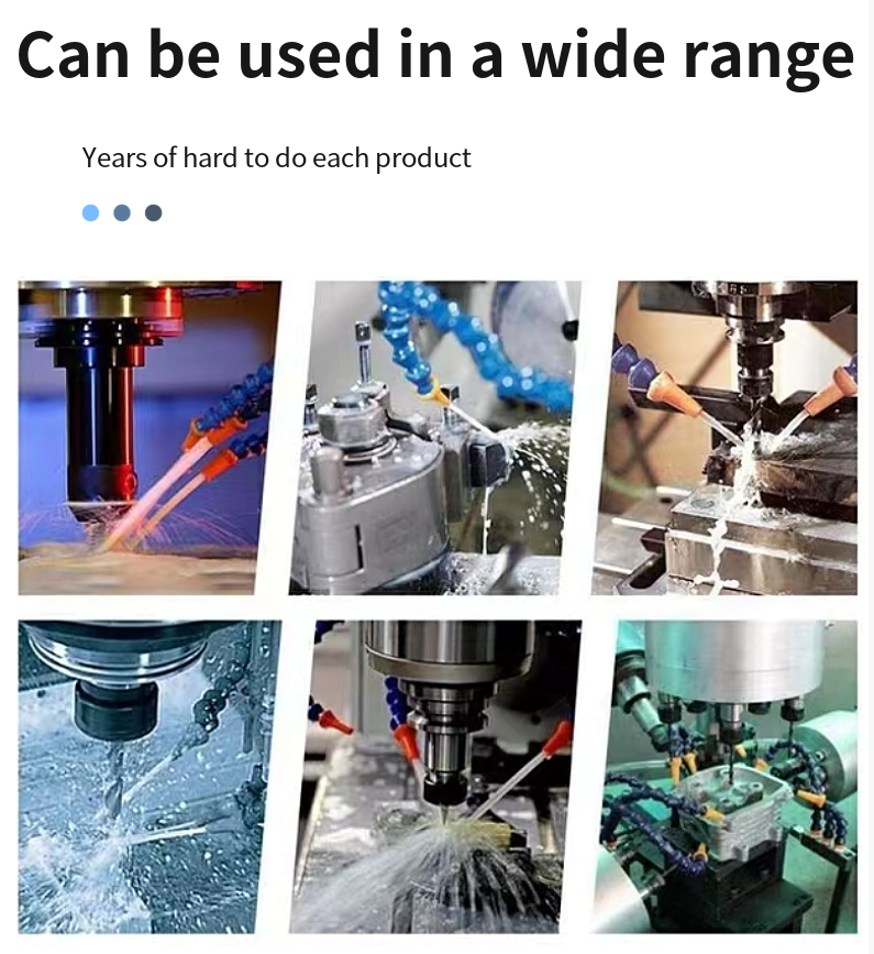 Strong Nylon Resin Machine Tool Cooling Pipe, High Oil Resistance, Pressure Resistance and Anti-Winding Plastic Water Pipe for Lathe and Milling Machine Cooling