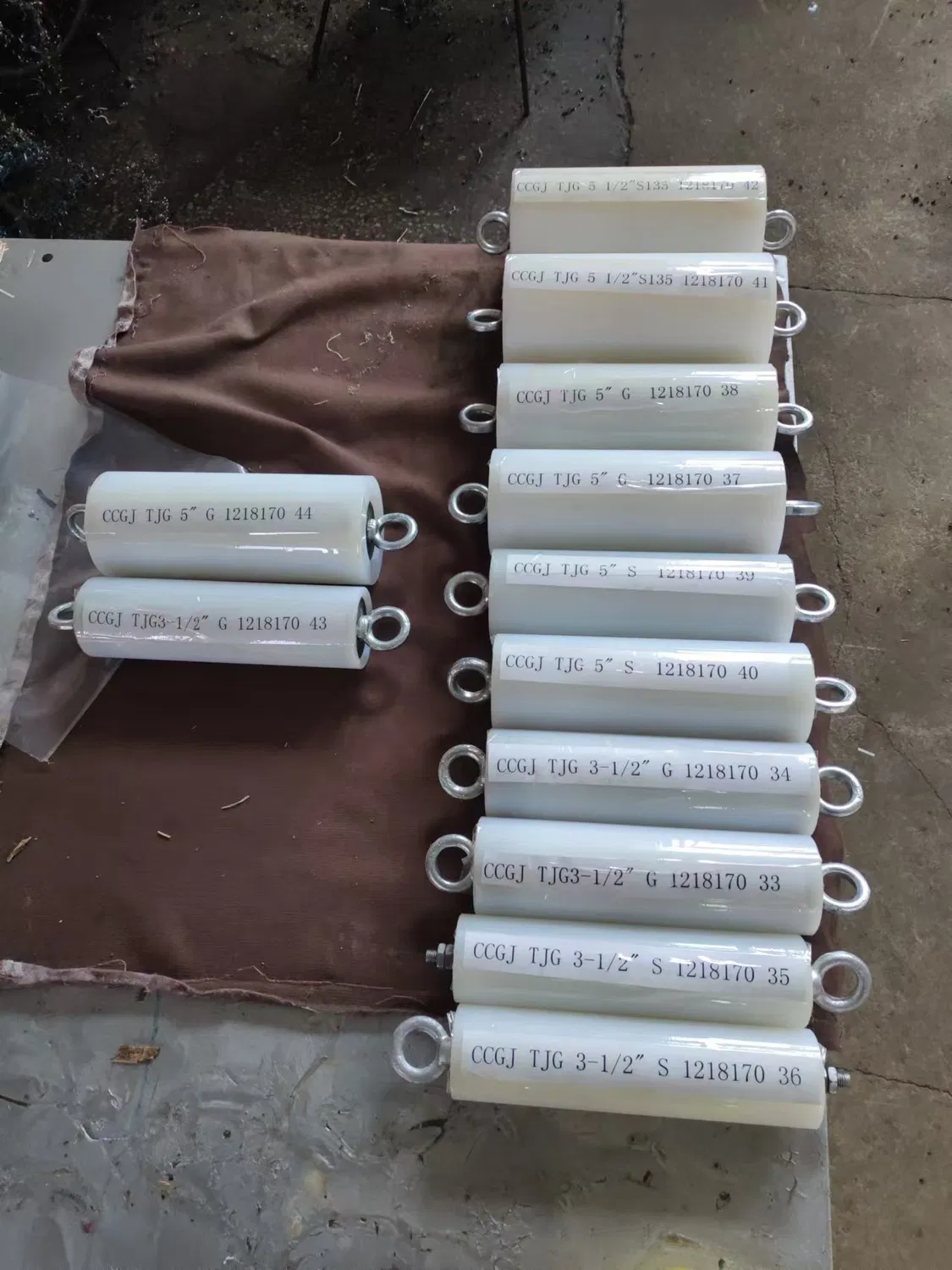 Nylon Metal Double Bail Drift Bail Type Casing Tubing Drill Pipe Drifts