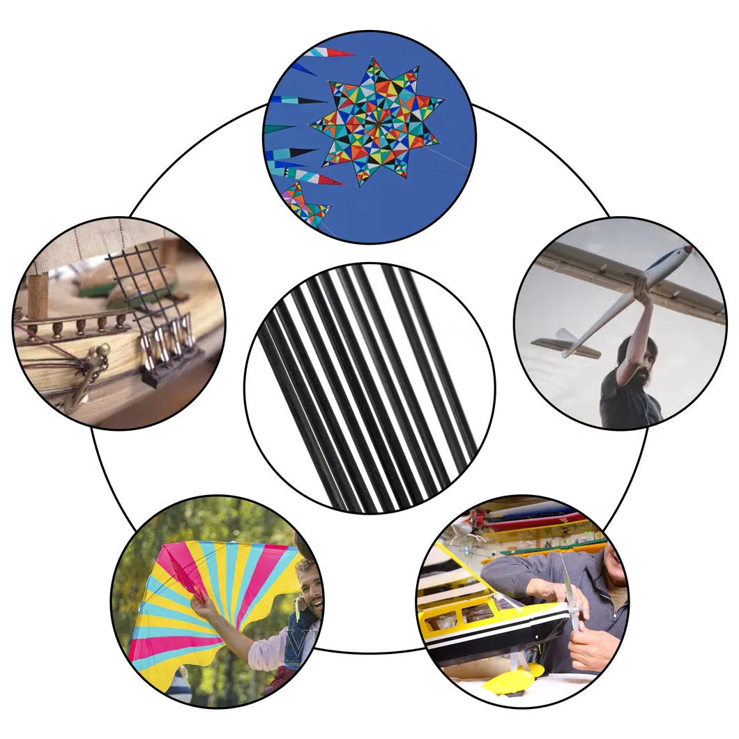 High Quality Wrap Custom 3K Carbon Fiber Rod/Piece Carbon Fiber Tube