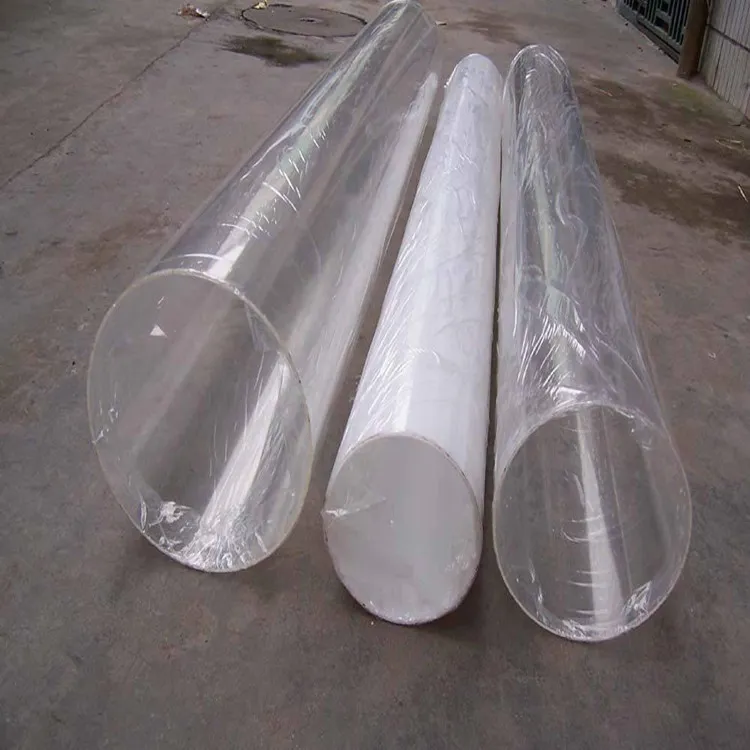 Premium Transparent Acrylic Pipe for Colorful PVC Designs