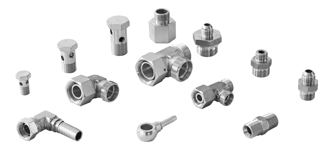 26711-24-20 Jic Female 74 Degree Cone Seat Hydraulic Hose Fittings Recyclable