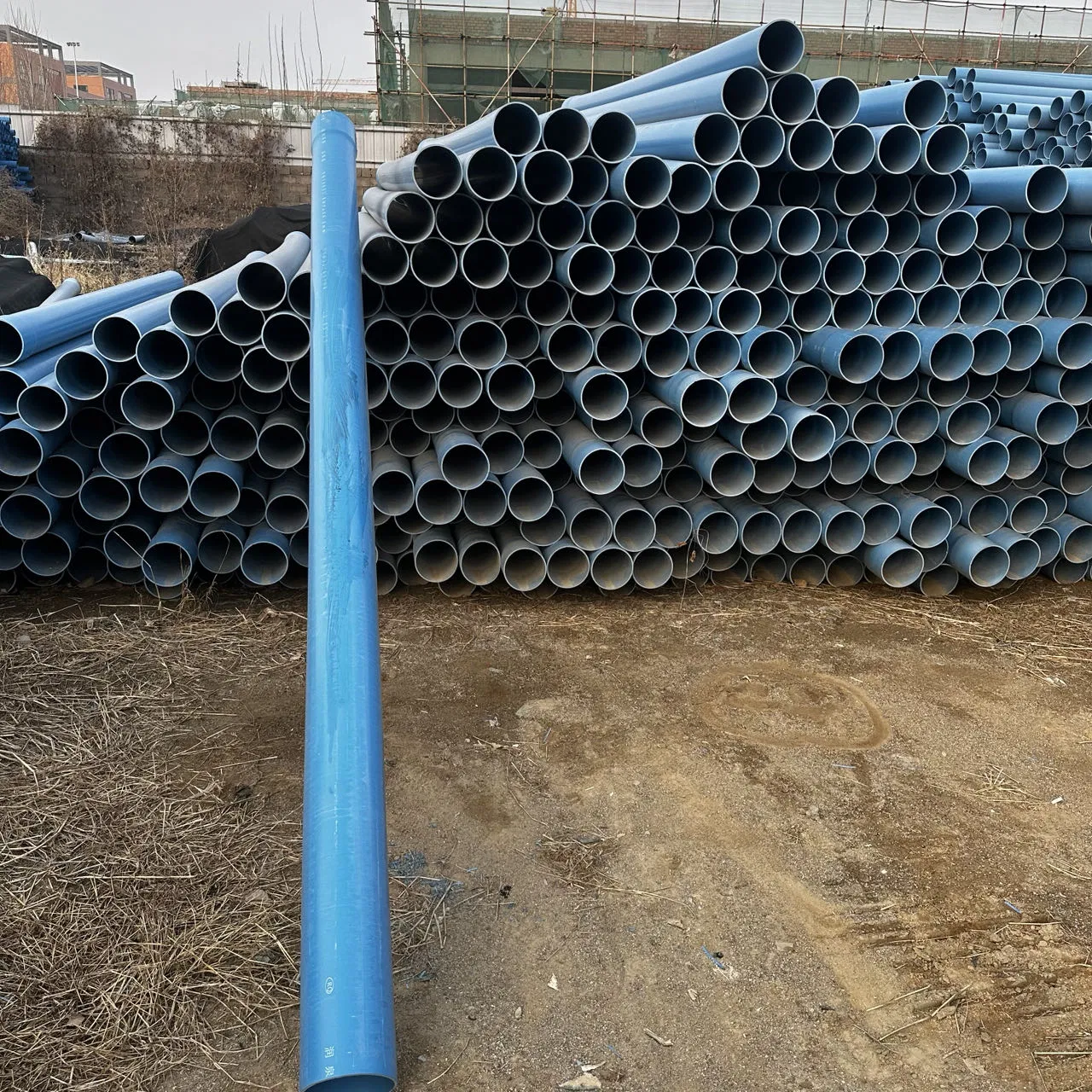High Quality PVC-U Tee Coupling PVC Water Pipe PE Water Supply Pipe Corrugated Pipe for Water Supply