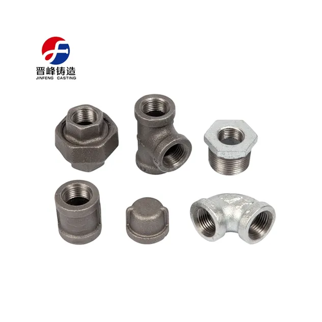 High Quality Galvanized Equal Tee Malleable Iron Pipe Fittings
