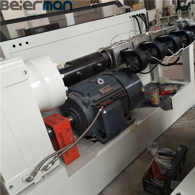 25meter/Minute PLC Touch Screen Control System 20-110mm HDPE/PPR Pipe Making Machines