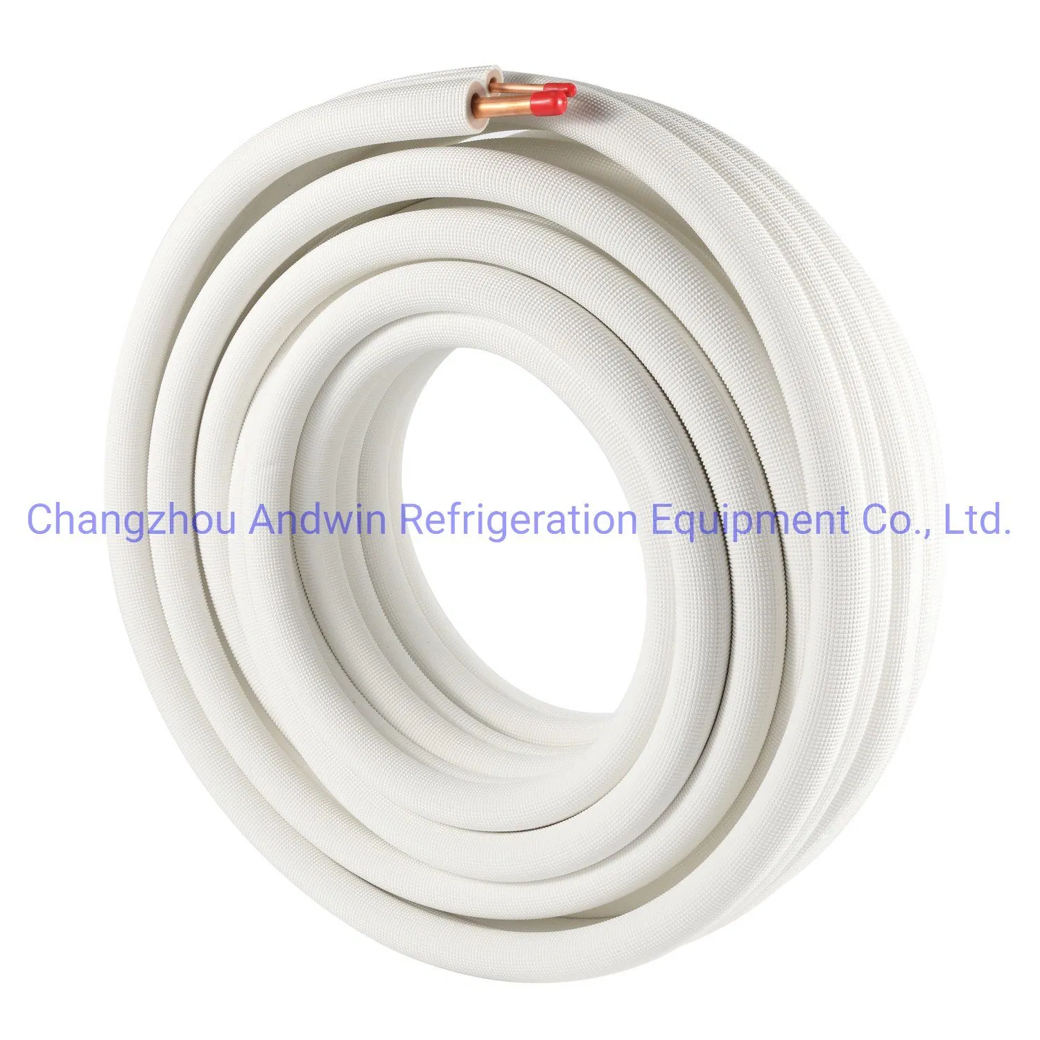 Fireproof Insulation Air Conditioner PVC Coated Copper Pipe Insulated Copper Tube
