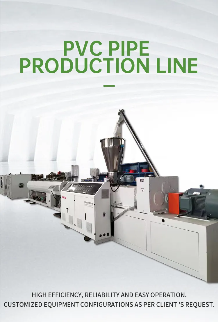 Plastic PVC/PE/PP/PPR Corrugation Electrical Conduit Protective Pipe Tube/Hose Extrusion Production Line