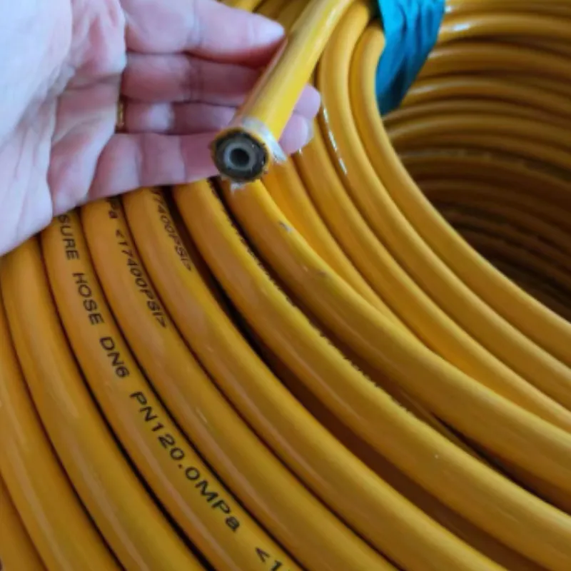 Professional Factory Flexible Abrasion Resistance PU Nylon Resin Pipe for Water Jetting