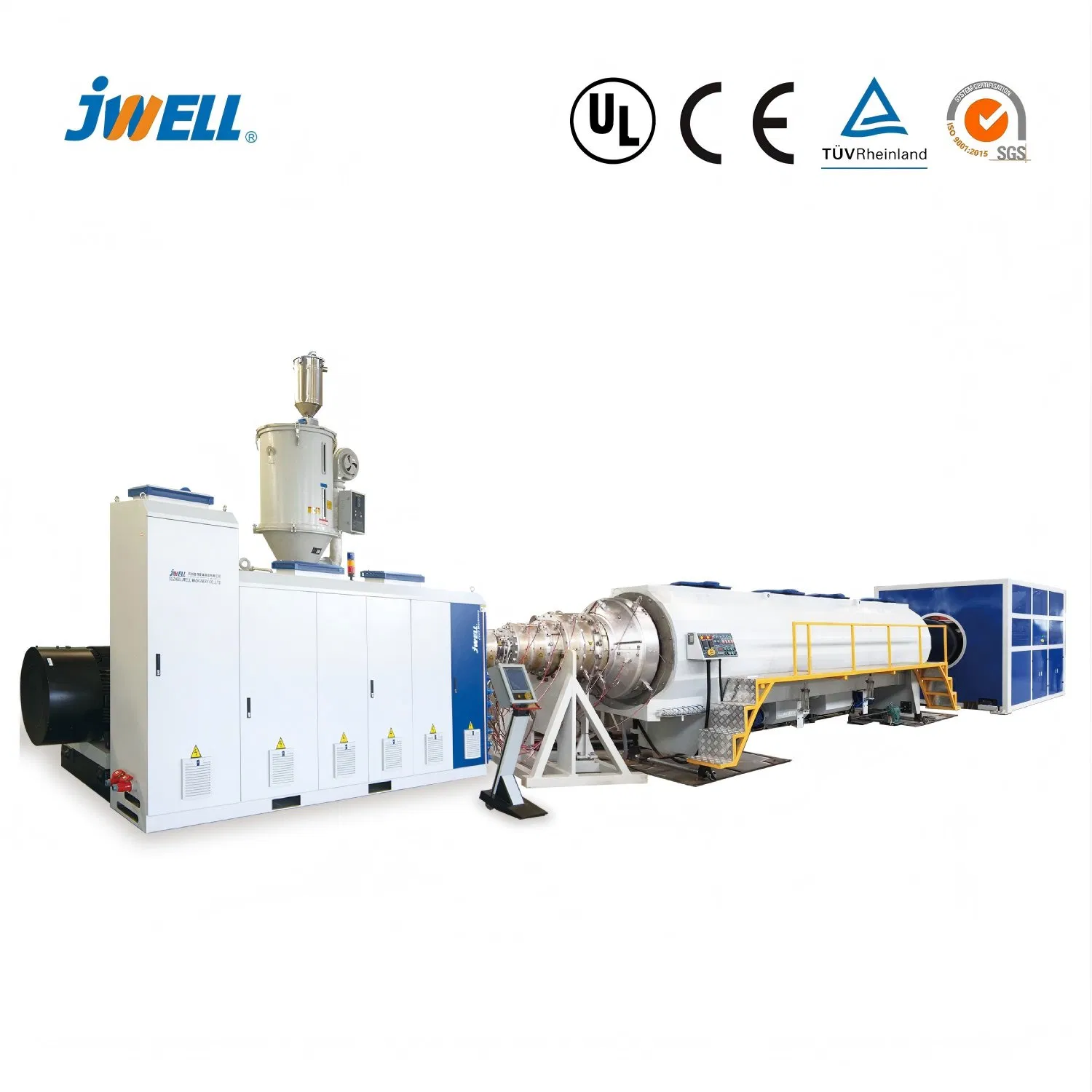 PE Insulation/Thermal/Covered Plastic Pipe Extrusion Line PVC/PP/PPR Tube Making Machine