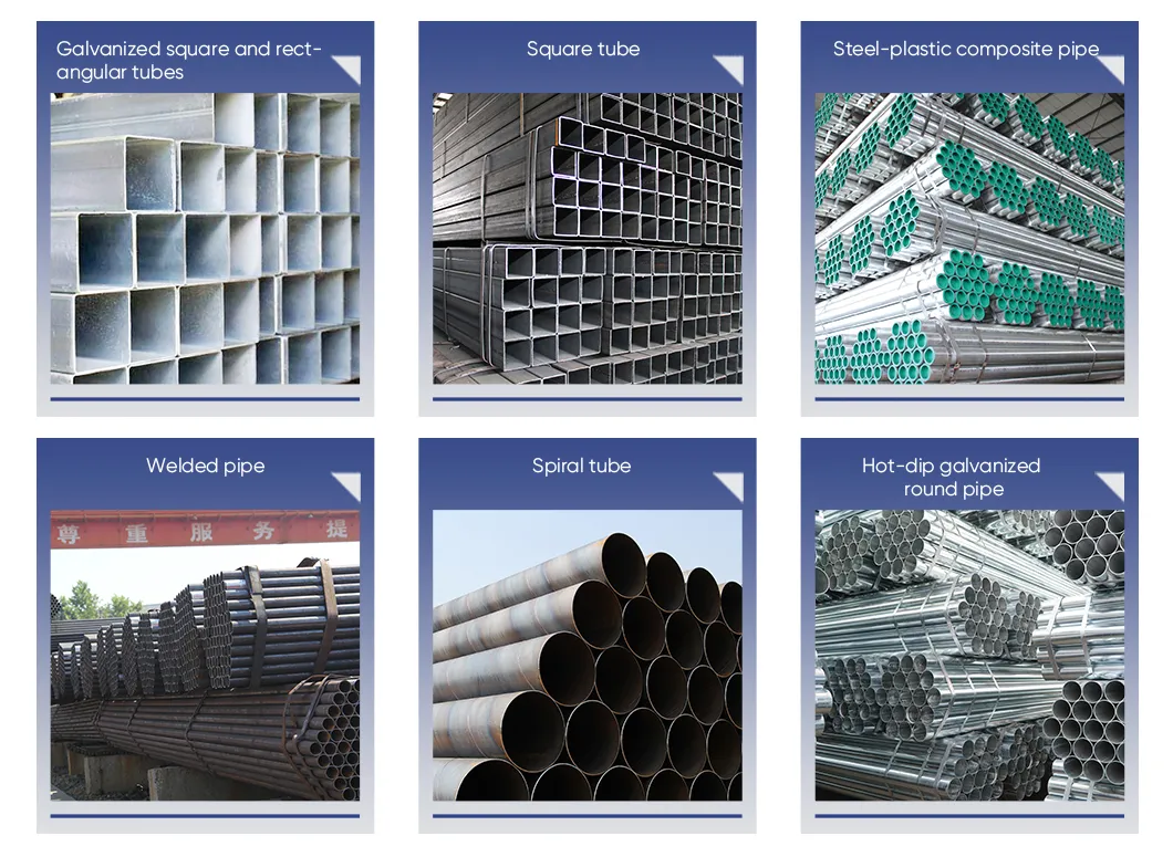 Outsize Hot Dipped Galvanized Steel Pipe Inner PVC Pipe