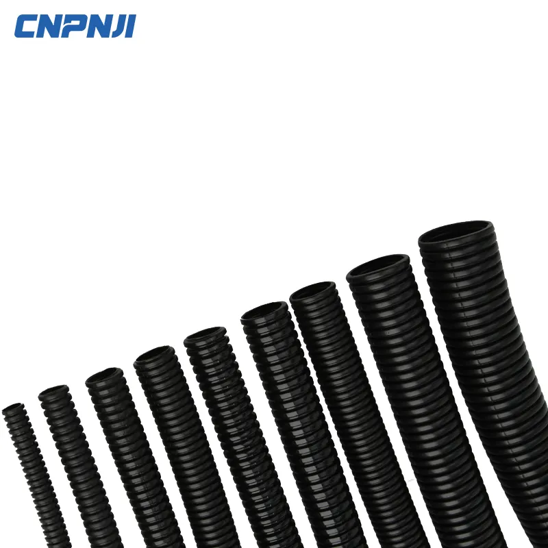 Wholesale Plastic Flexible Hose PE Bellows Tube, Factory Price Natural Nylon Tube Corrugated Hose Co