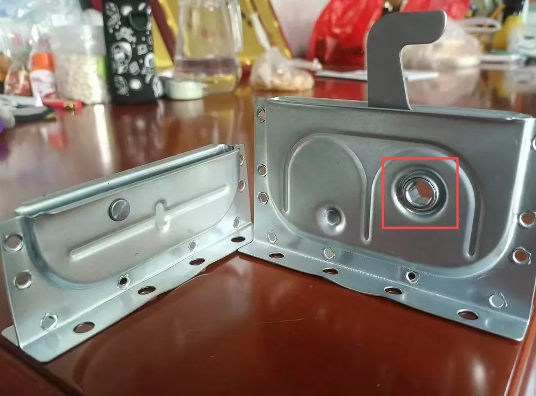 Cold Room Refrigeration Fitting of Eccentric Hook and Aluminum U Shaped Bend Tubes