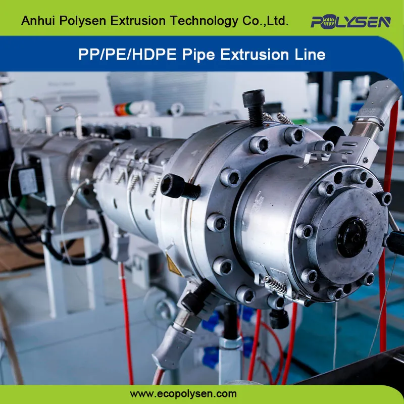 Water Supply Manufacturing Plastic PP PPR HDPE PE Pipe Extrusion Production Line Making Machine Pric