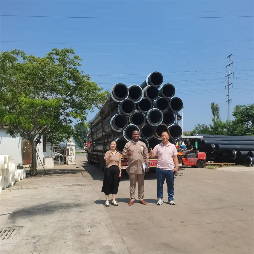 SDR17 Dredging HDPE Pipe for Dredging Float