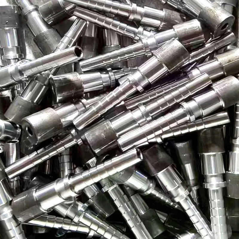 Factory 1/4" Orfs Hydraulic Hose Fitting, 3/8" I. D. Hose X 1/4" Orfs Male with Protection Cover Hydraulic Hose End Crimp Kit Fitting