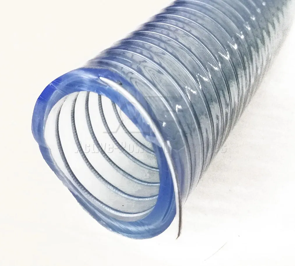Active-Power Industries PVC Flexible Hose Manufacturing Fiber Reinforced Hose China High Temperature Resistent PVC Steel Wire Reinforced Flexible Hose Pipe