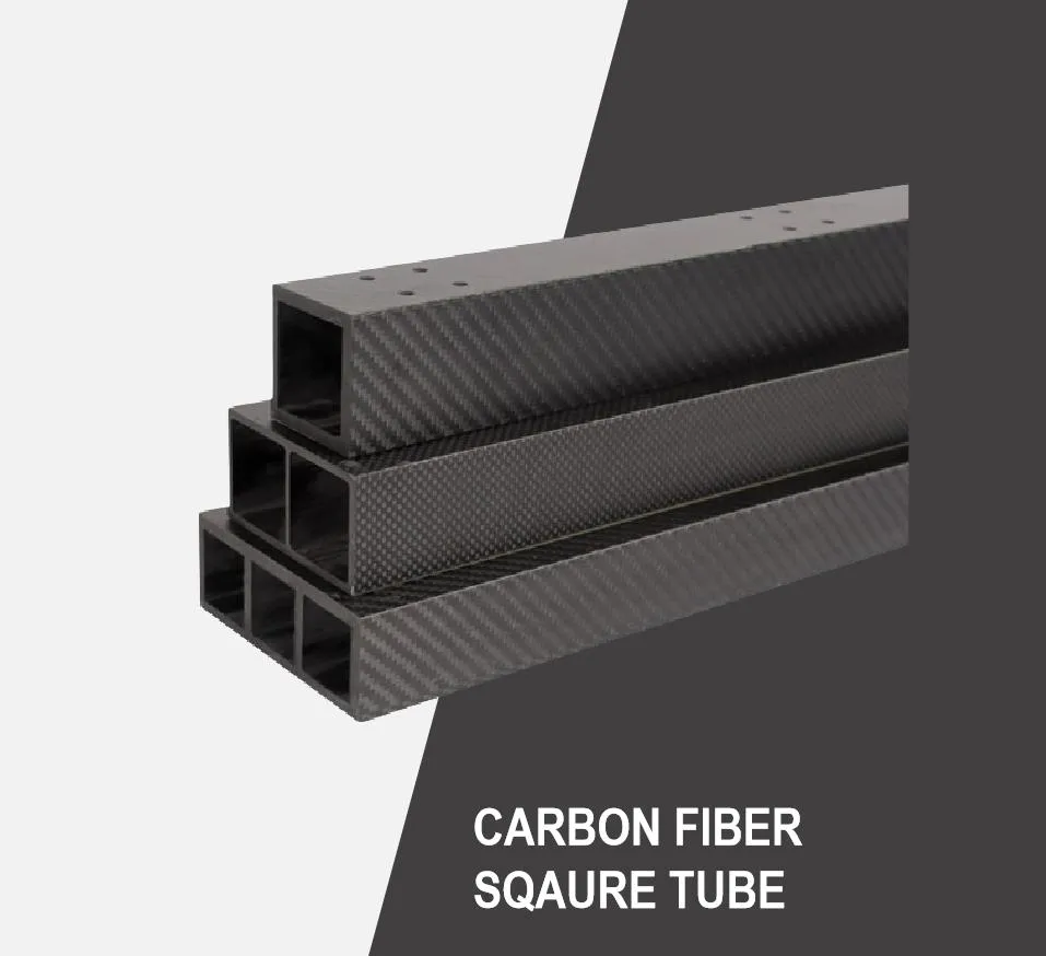 Carbon Fiber Square Tube for Drone Customize