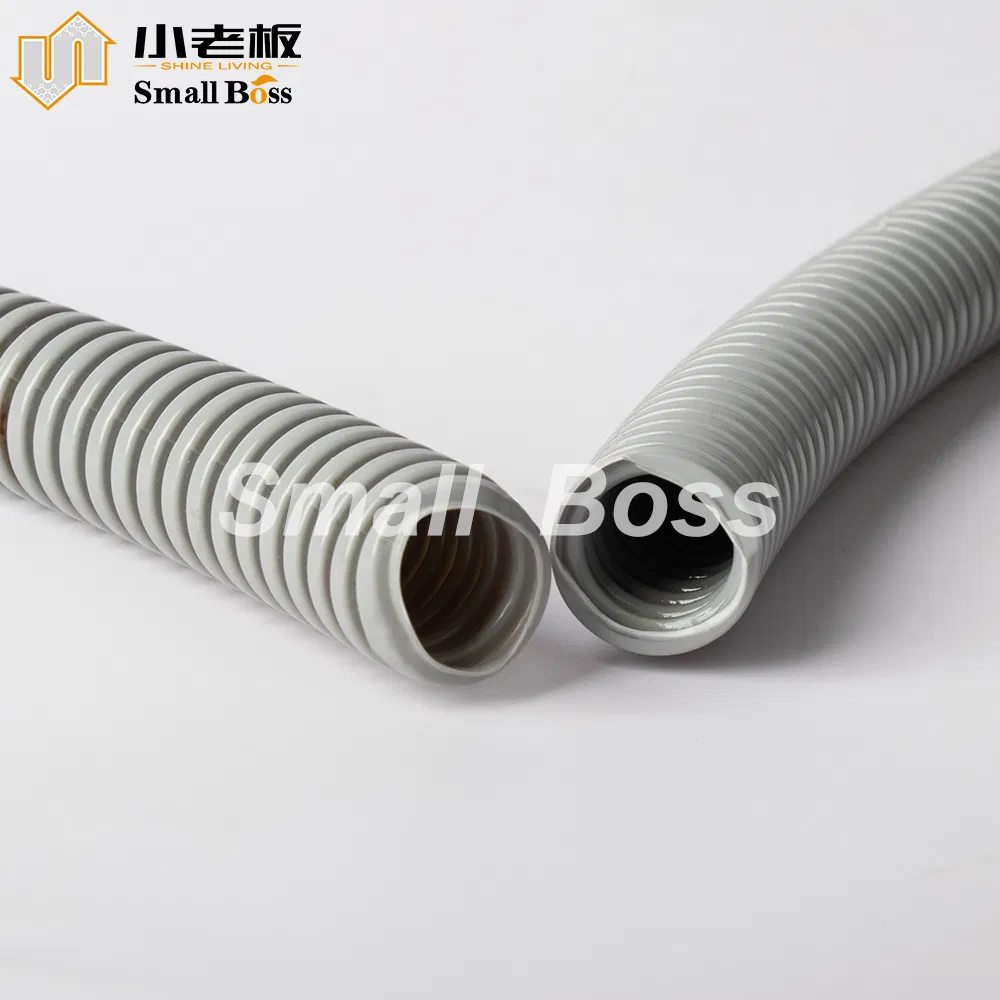 Manufacturer Wire Protection PVC Plastic Corrugated Electrical Flexible Conduit Pipe for Wiring