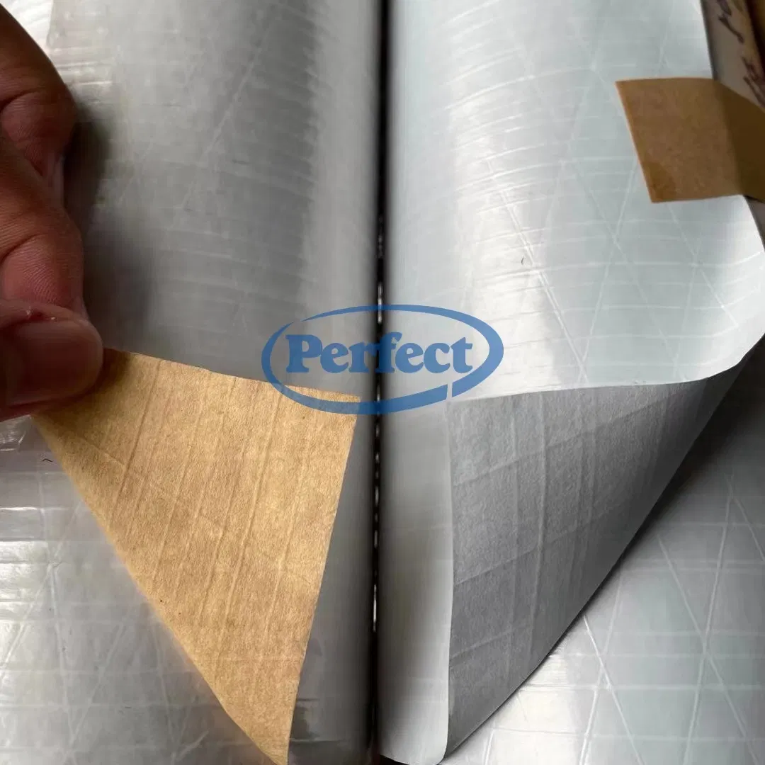 PP PVC White Film Polypropylene White Kraft Paper Backing Pipe Insulation