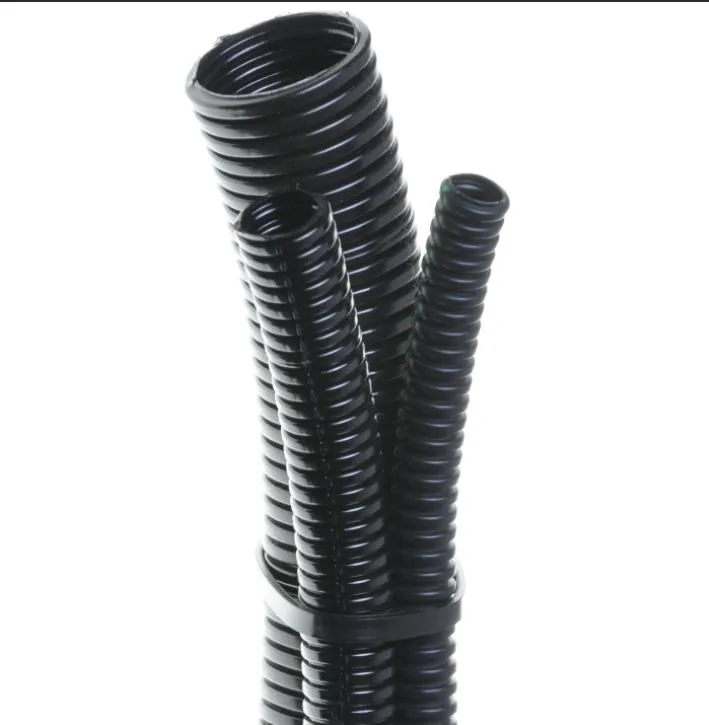 Corrugated Pipe Electrical Wire Protection PP PE PVC Nylon Flexible Plastic Conduit Pipe