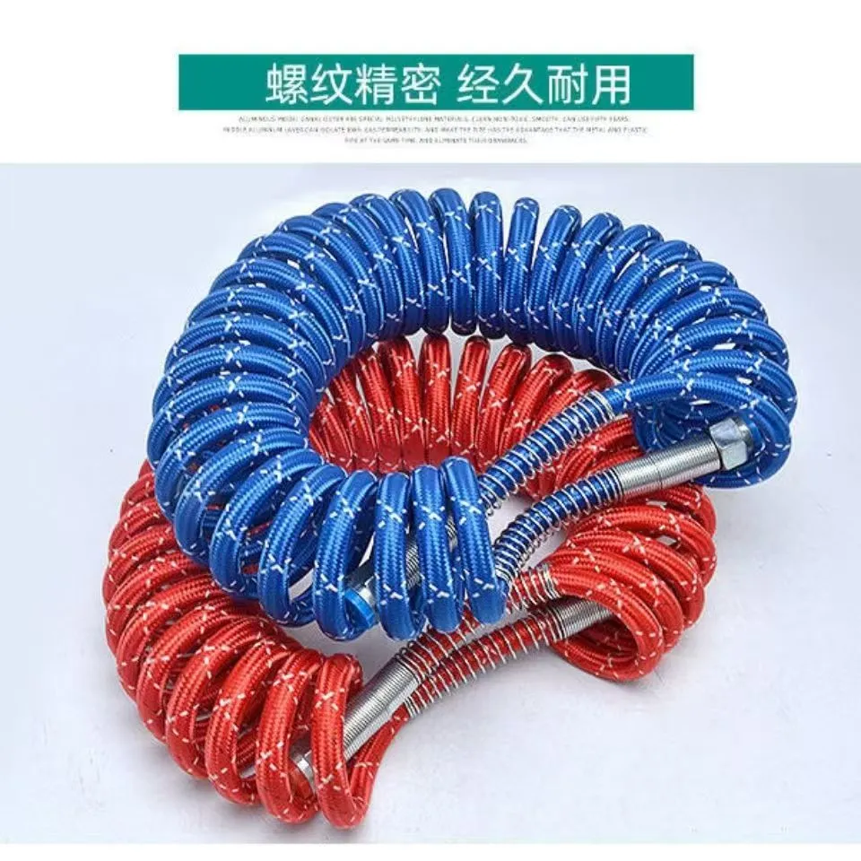 Trailer Pipe, Spiral Pipe, Brake Pipe, Nylon Wrapped Wire, Explosion-Proof Connecting Pipe