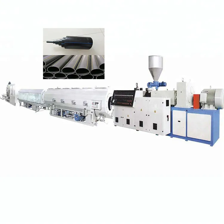 Multi-Layer Co-Extrusion HDPE Pipe Fitting High Speed Plastic Extruder Making Machine