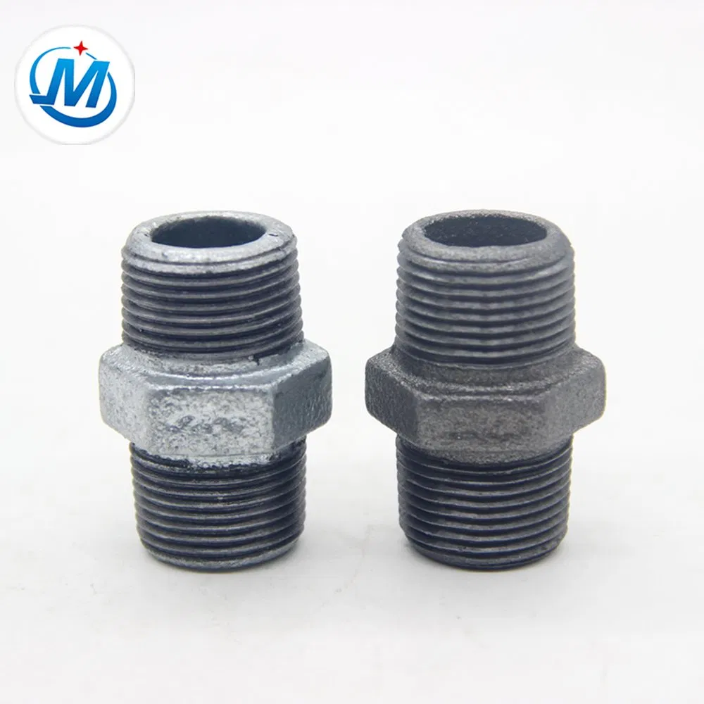 Black Iron Hexagon Nipples Gi Pipe Fitting