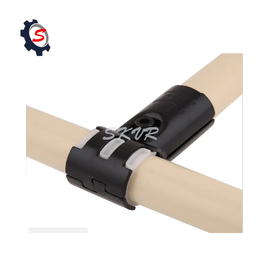 Ivory PE Lean Tube ABS ESD Coated Steel Lean Pipe for Worktable