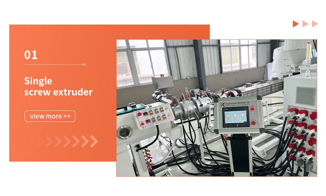 PVC HDPE PPR Pipe Extrusion Line Plastic Pipe Extruders