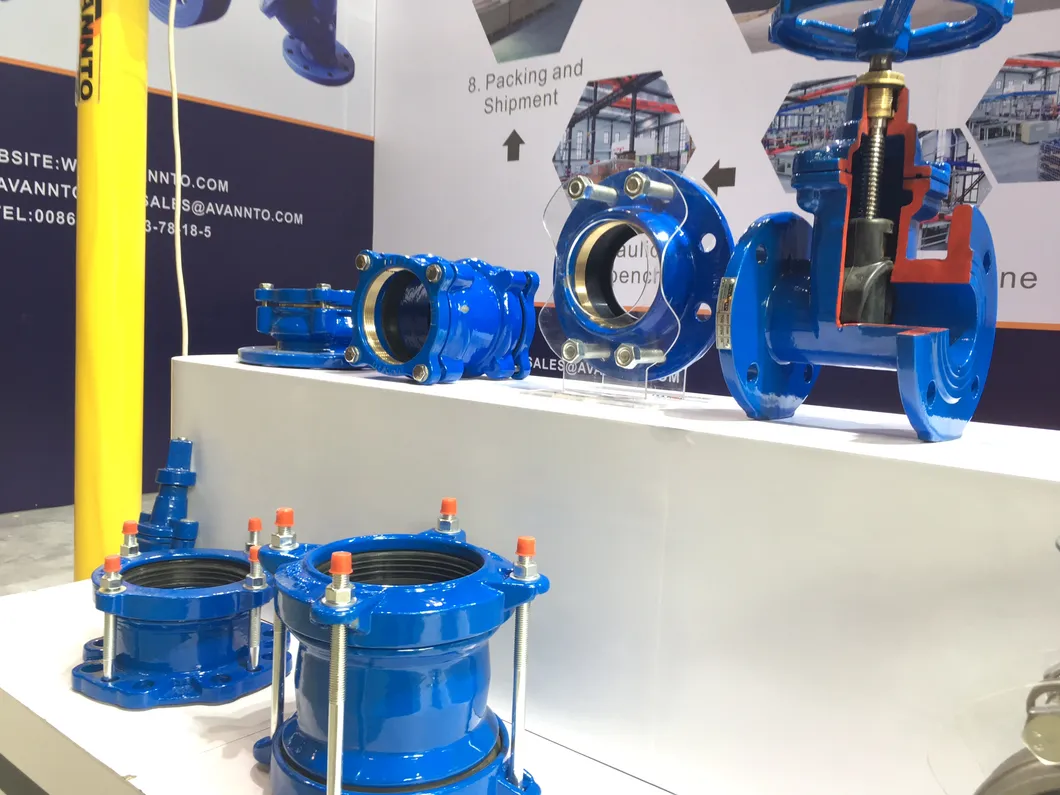 Ductile Iron Saddle Clamp Can Be Applied for PVC/PE Pipe