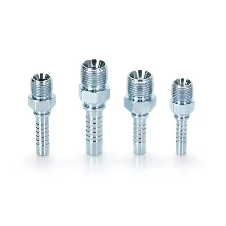 Hydraulic Connectors Male Cone Seat Hydraulic Hose Fitting Male Thread Hydraulic Pipe Parker Fittings