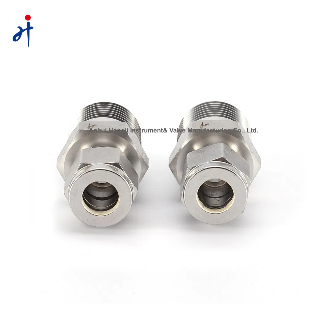 Swagelok Tye Tube Fitting Stainless Steel Compression Fittings 1/4 in. Od NPT Tube Male Connector
