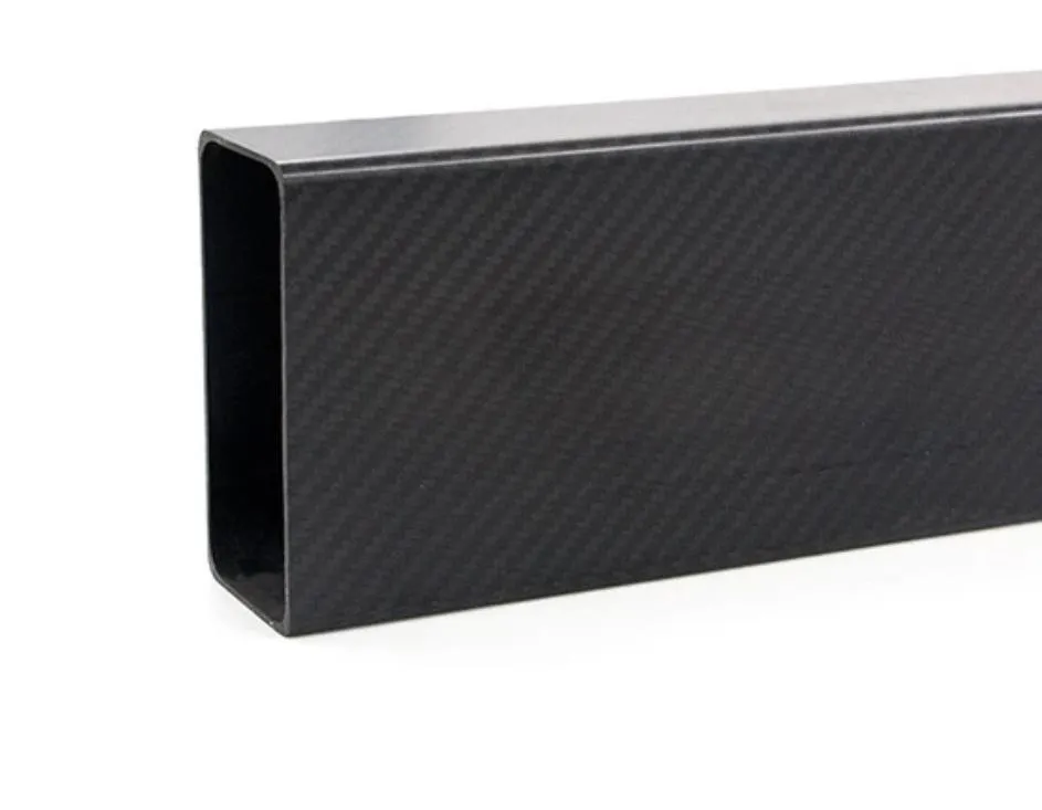Customizable Square Carbon Fiber Tube with 3K Twill Carbon Fiber Fabric