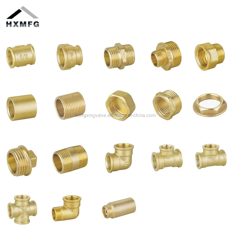 Wras Full Range Brass Coupler Thread Adaptor PE Elbow Pushfit Press Tee Pex Wallplate Soldering Cros