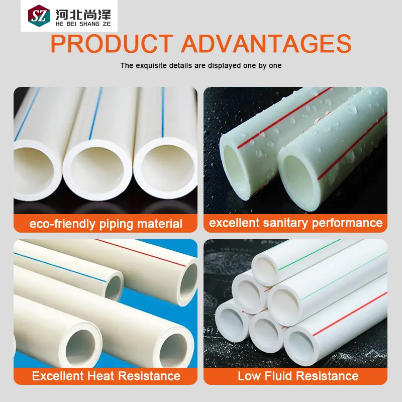 PPR Plastic Pipe Plastic Water Pipe DN16-DN160 PPR Pipe