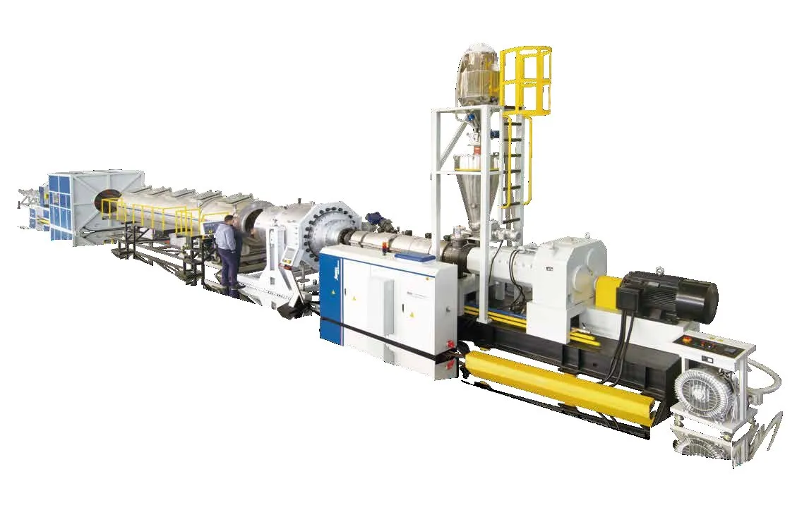 PVC-Uh/UPVC/CPVC Plastic Pipe Extrusion Production Line Satisfy Diﬀ Erent Diameters and Wall Thickne