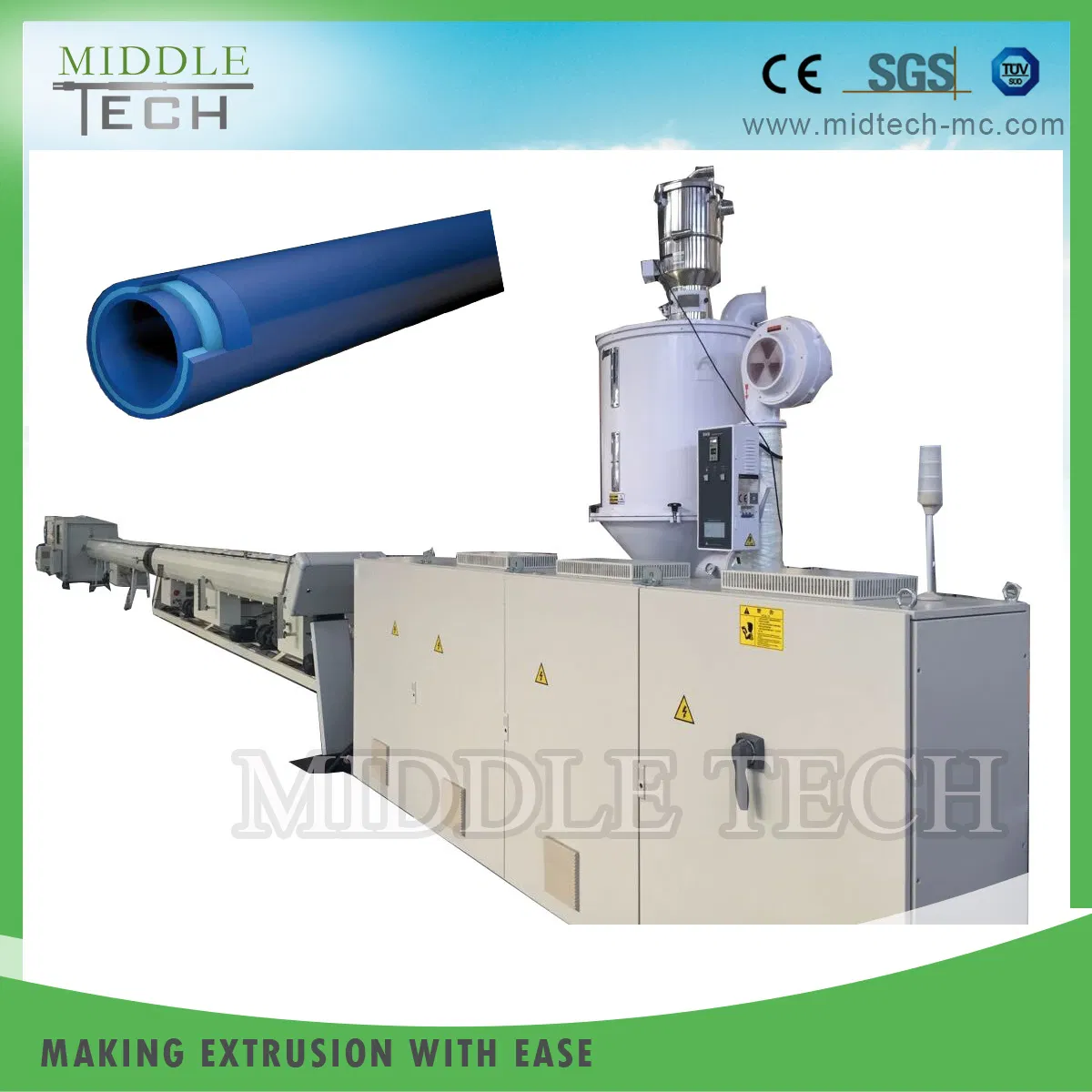 High-Speed PPR Pipe Manufacturing Line for Efficient Water Systems