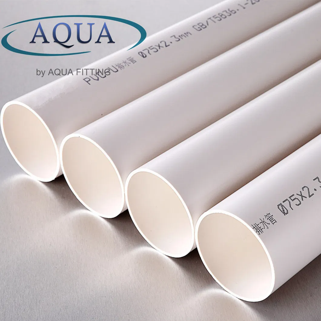 1 Inch 6 Inch 8 Inch 32 Inch Underground Plastic UPVC MPVC PVC Pipe