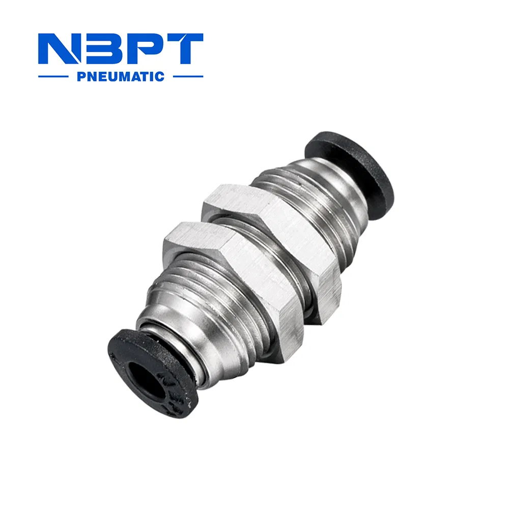 PC-R-S Stainless Steel Plastic Fittings with BSPT Thread Made of 304 Stainless Steel and Plastic Fit