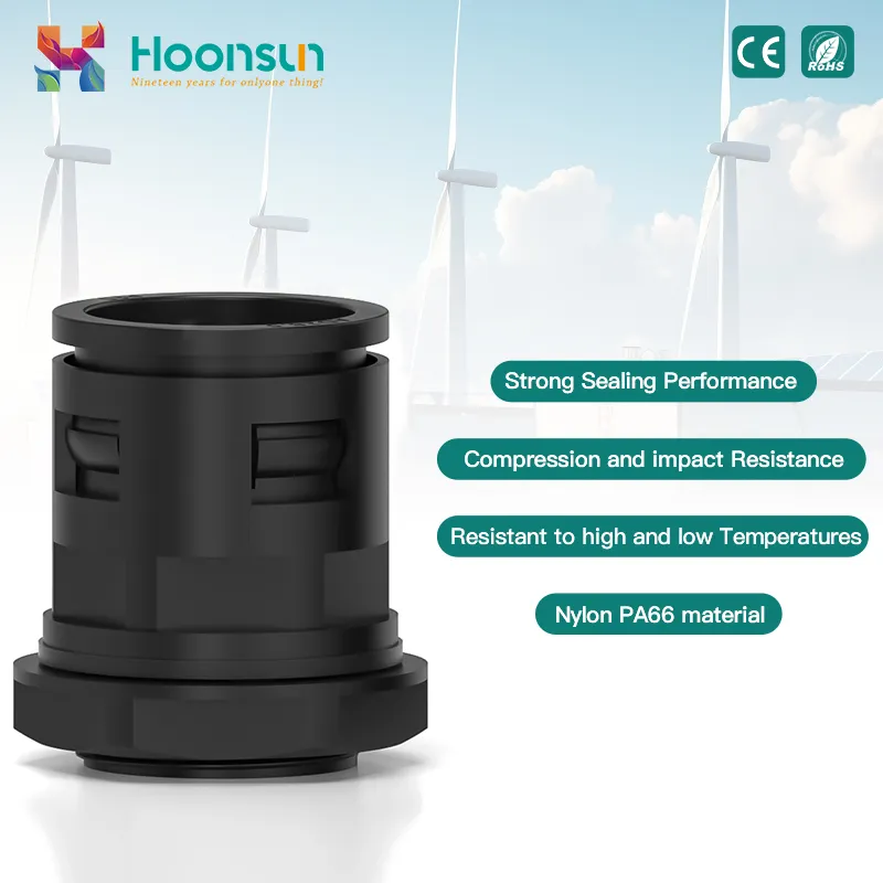 Self-Aligning Quick Connect Twist-Seal Kink-Resistant Nylon Union for Flexible Pipe