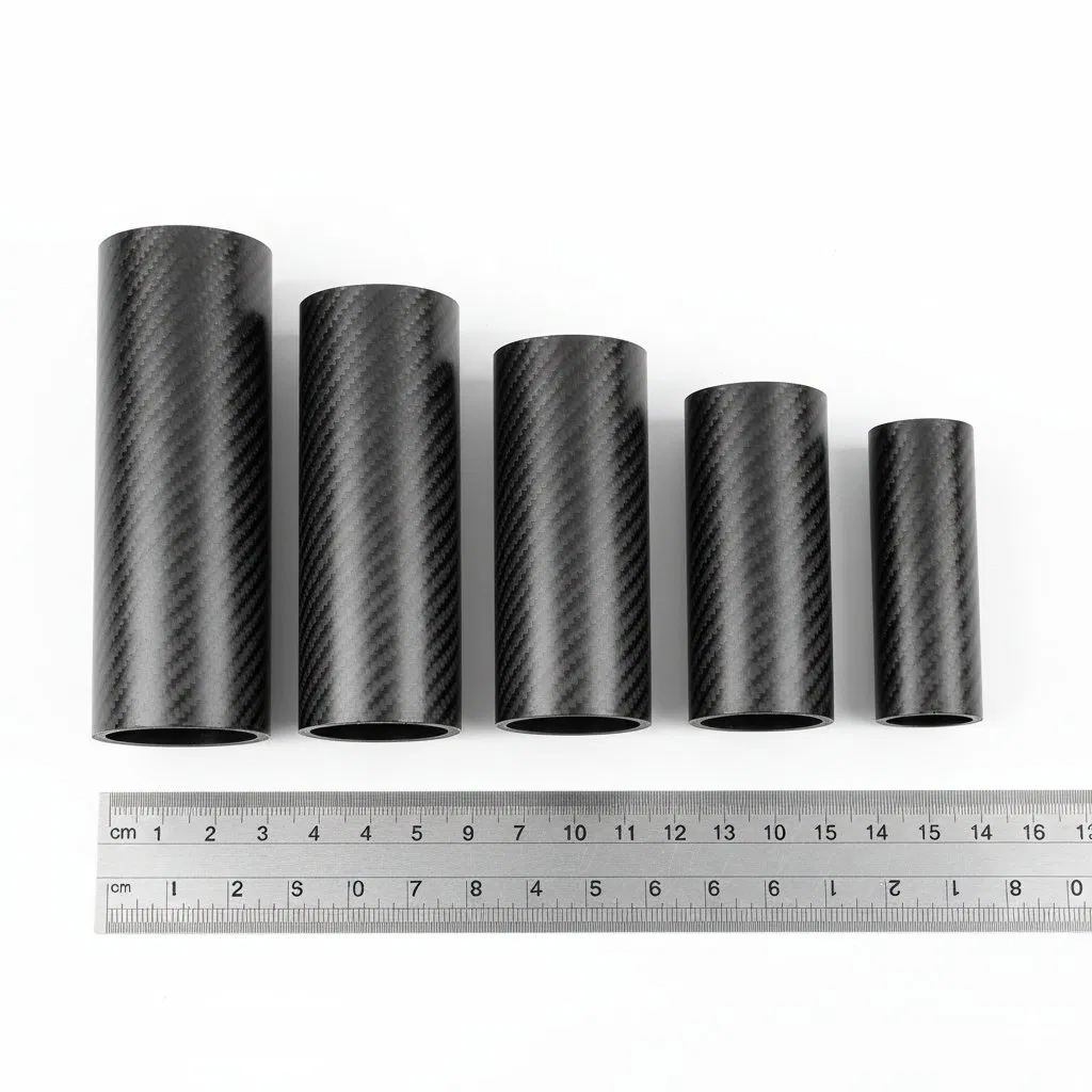 20FT Carbon Fiber Telescopic Tube High Strength Design for Camera Mast Systems