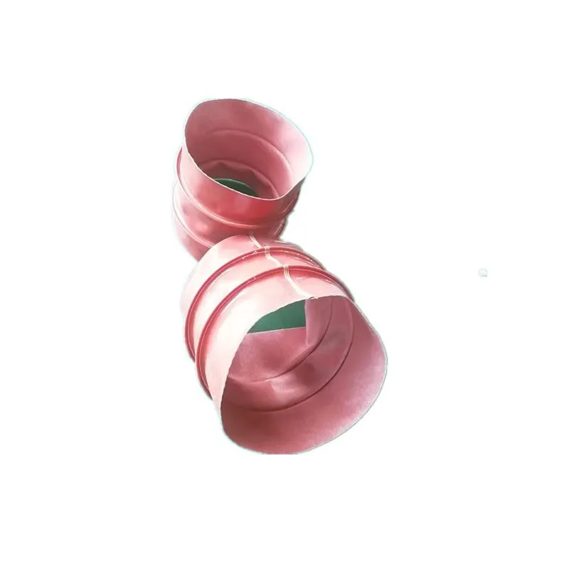 Silicone-Titanium Rubber Telescopic Canvas Ventilation Pipe Flexible Connection
