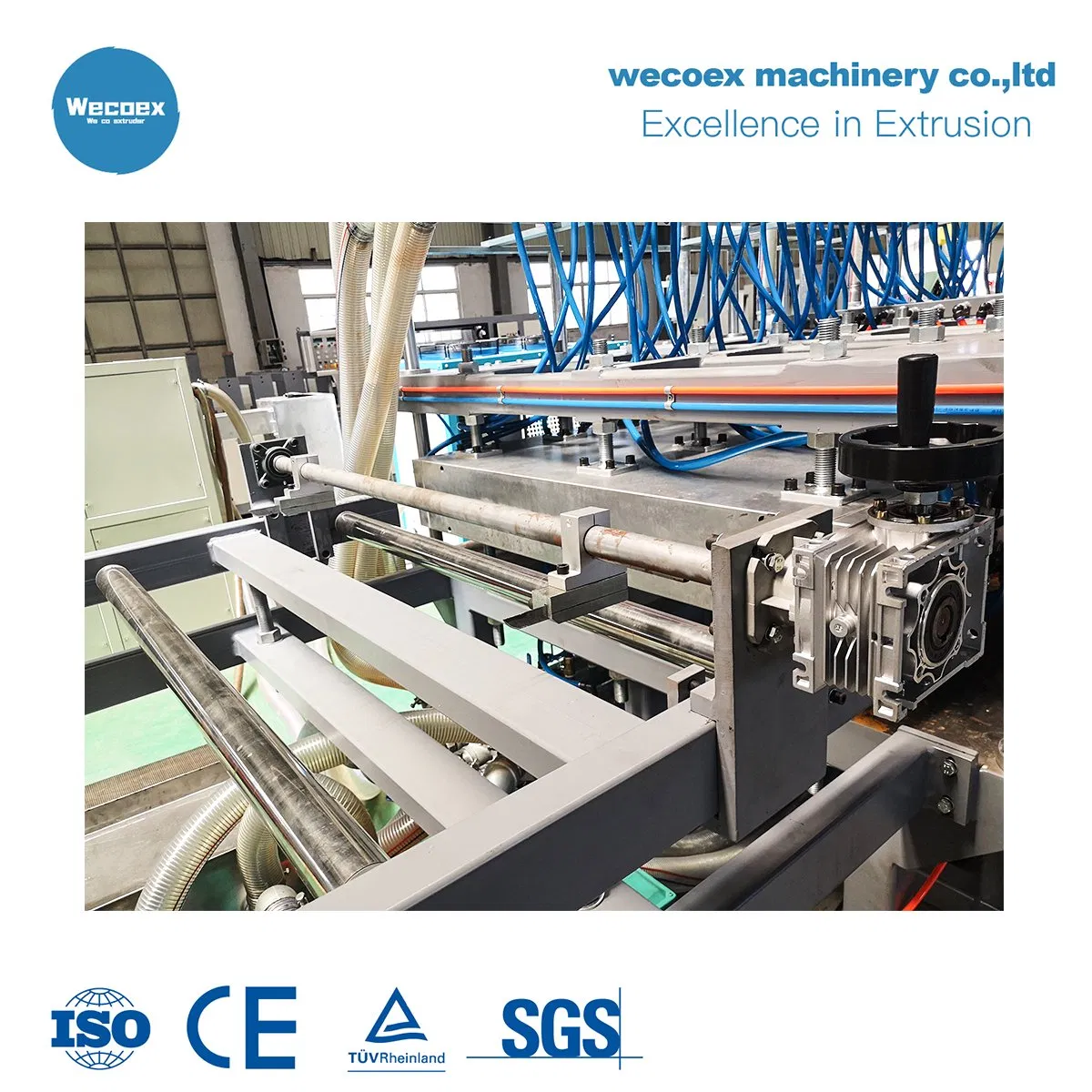 High Output Polypropylene Pipe Machine HDPE PP PPR Pipe Production