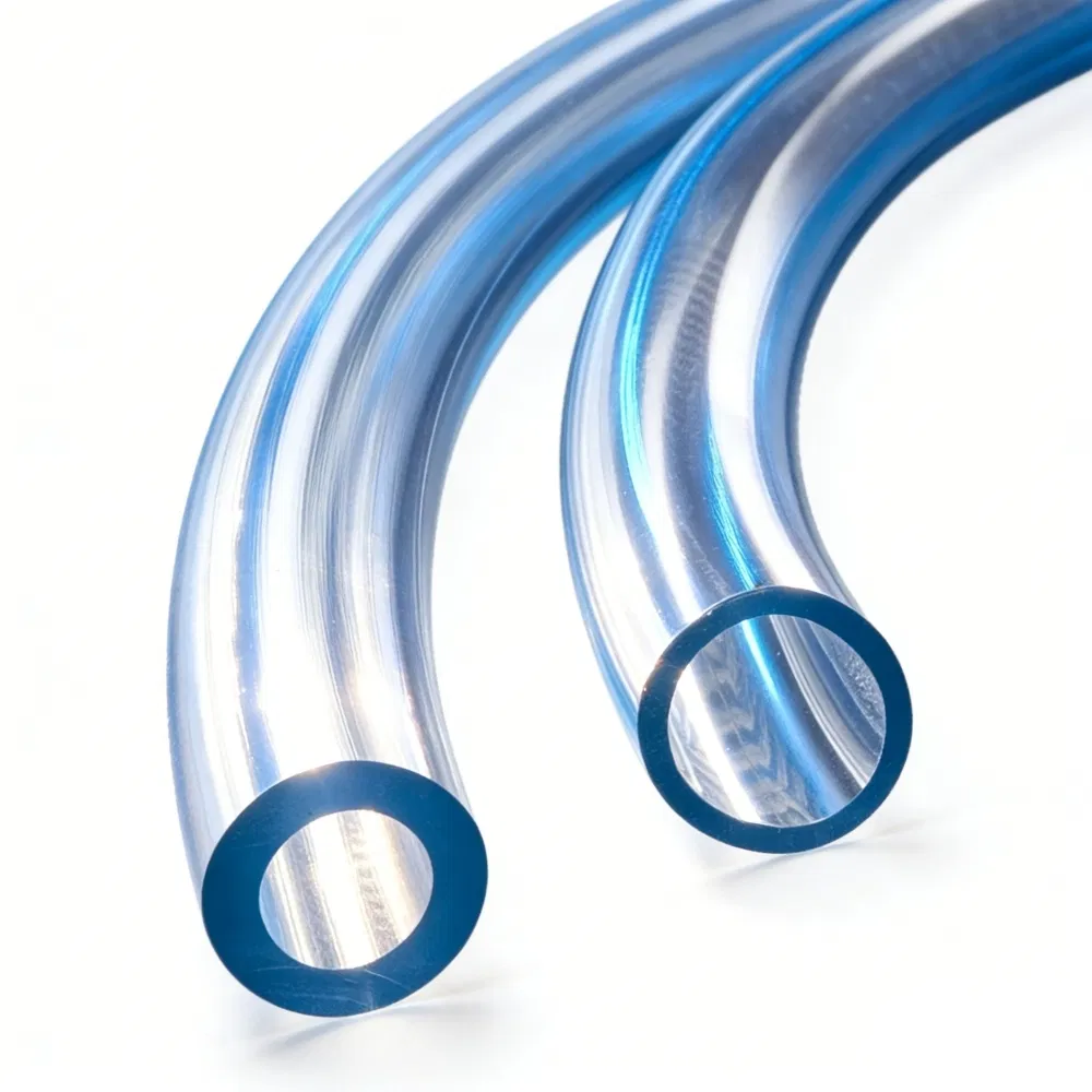 Smooth Inner Wall PVC Horizontal Fluid Pipe for Food Processing