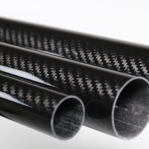 Factory Custom Carbon Fiber Tube Heat-Resistant Carbon Fiber Tube Fireproof Customized Shape Sporting Goods