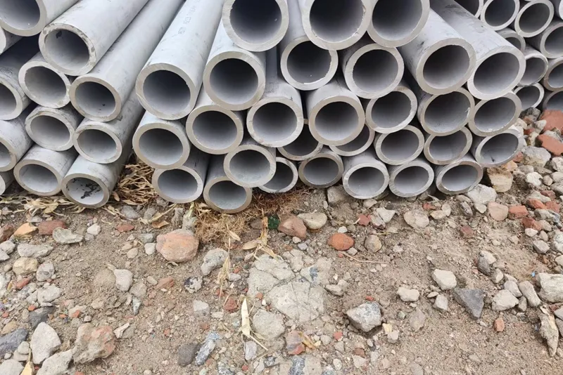 304 Stainless Steel Pipe with PVC Cap