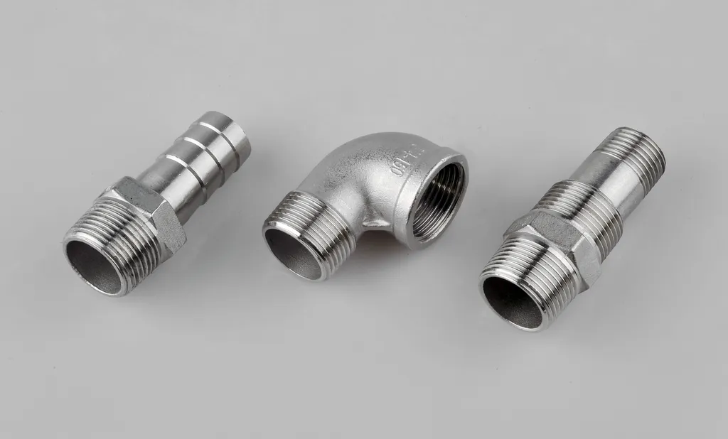 Stainless Steel CF8/CF8m/Wcb/Ci/Brass BSPT/BSPP/NPT/Welded High Pressure Stainless Steel Pipe Fittin