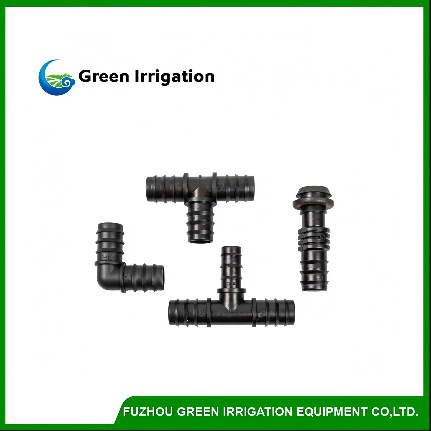 Pipe Fittings for Garden Greenhouse Irrigation Systems