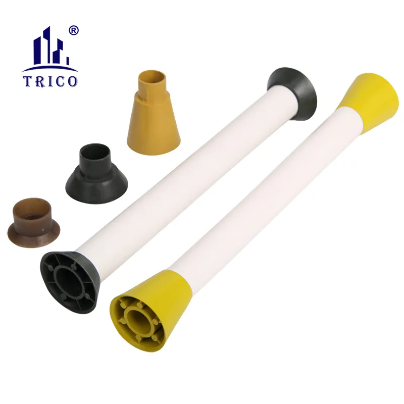 Concrete PVC Cone Plastic Pipe Sleeve & Cone for Tie Rod